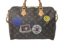 Load image into Gallery viewer, LOUIS VUITTON ルイヴィトン スピーディ バンドリエール30 ハンドバッグ M43231 モノグラム ワールドツアー 美品 中古 61392