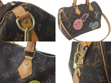 Load image into Gallery viewer, LOUIS VUITTON ルイヴィトン スピーディ バンドリエール30 ハンドバッグ M43231 モノグラム ワールドツアー 美品 中古 61392