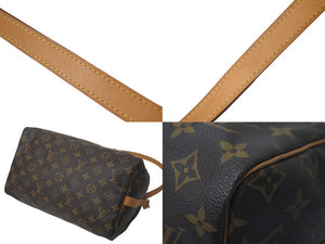 LOUIS VUITTON ルイヴィトン スピーディ バンドリエール30 ハンドバッグ M43231 モノグラム ワールドツアー 美品 中古 61392