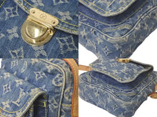 Load image into Gallery viewer, LOUIS VUITTON ルイ ヴィトン ショルダーバッグ カメラバッグ 斜め掛け M95348 モノグラムデニム インディゴ 美品 中古 61395