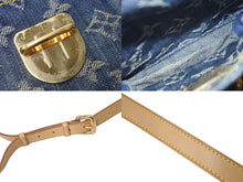 Load image into Gallery viewer, LOUIS VUITTON ルイ ヴィトン ショルダーバッグ カメラバッグ 斜め掛け M95348 モノグラムデニム インディゴ 美品 中古 61395