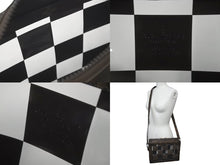 Load image into Gallery viewer, LOUIS VUITTON ルイ ヴィトン スリムソフトトランク ショルダーバッグ モノグラムチェス M20871 PVC ブラウン 美品 中古 61396