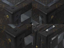 Load image into Gallery viewer, LOUIS VUITTON ルイ ヴィトン スリムソフトトランク ショルダーバッグ モノグラムチェス M20871 PVC ブラウン 美品 中古 61396