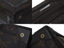 Load image into Gallery viewer, LOUIS VUITTON ルイ ヴィトン スリムソフトトランク ショルダーバッグ モノグラムチェス M20871 PVC ブラウン 美品 中古 61396