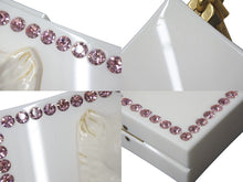 Load image into Gallery viewer, 極美品 GUCCI グッチ チェーンショルダーバッグ キャット 500259 プラスチック ラインストーン フェイクパール ホワイト 中古 61400