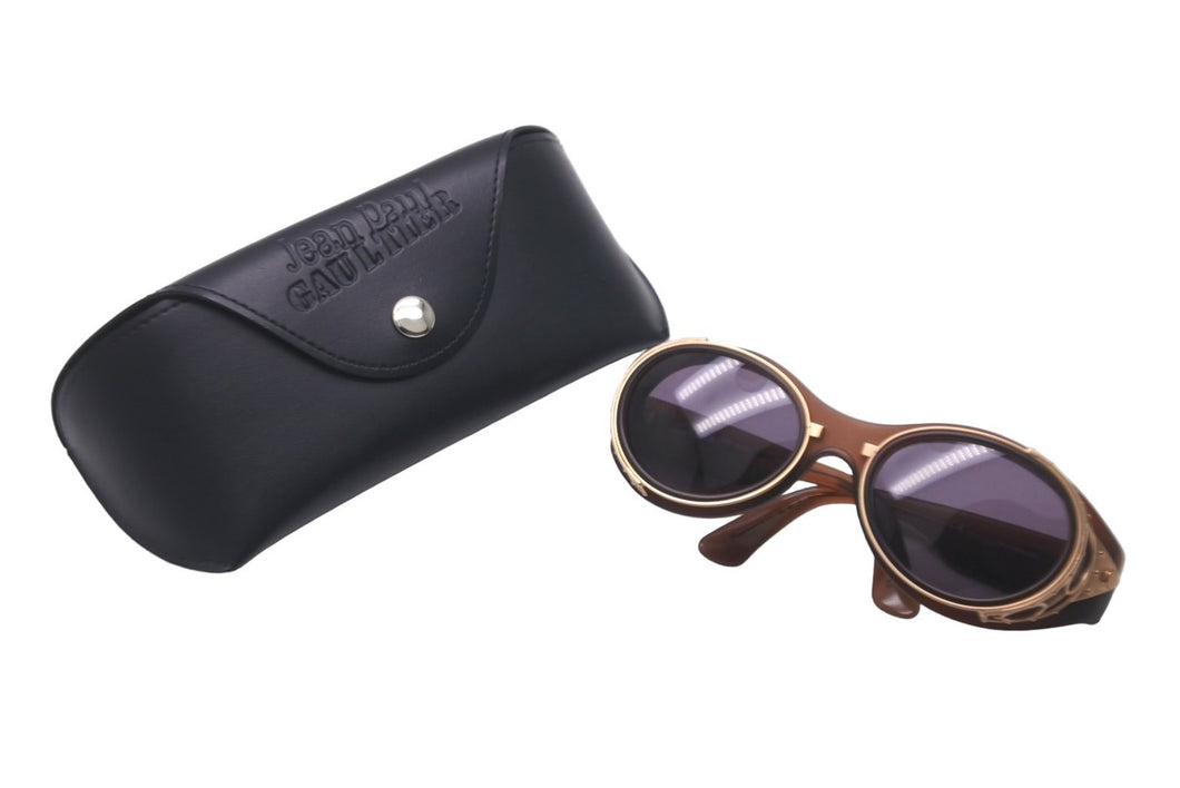 56-6201 jean paul gaultier 防風 サングラス Sunglasses Jean Paul Gaultier 56-6201 Steampunk Designer Shades