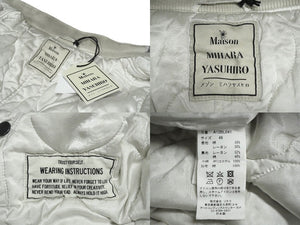 新品未使用 Maison MIHARA YASUHIRO メゾン ミハラヤスヒロ フライトジャケット サイズ46 グレー A12BL041 中古 61410