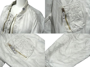 新品未使用 Maison MIHARA YASUHIRO メゾン ミハラヤスヒロ フライトジャケット サイズ46 グレー A12BL041 中古 61410