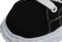 画像をギャラリービューアに読み込む, 新品未使用品 MIHARA YASUHIRO ミハラヤスヒロ キャンバス ソール ロートップ スニーカー チャールズ ブラック 42 中古 61411