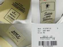 画像をギャラリービューアに読み込む, 新品未使用品 MIHARA YASUHIRO ミハラヤスヒロ ウェインパッファー ソール レザー ロートップ スニーカー 42 2024年SS 中古 61412