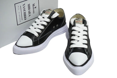 新品未使用 Maison MIHARA YASUHIRO メゾンミハラヤスヒロ スニーカー サイズ42 レザー ブラック B12FW704 中古 61413