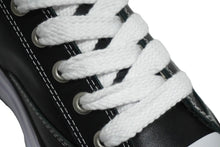 画像をギャラリービューアに読み込む, 新品未使用 Maison MIHARA YASUHIRO メゾンミハラヤスヒロ スニーカー サイズ42 レザー ブラック B12FW704 中古 61413