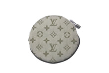 画像をギャラリービューアに読み込む, 極美品 LOUIS VUITTON ルイヴィトン モノグラム ミニ コントドゥフェ ポルトモネ ロン コインケース M92271 カーキ 財布 中古 61415