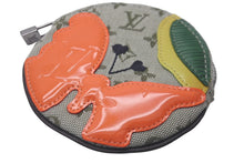 画像をギャラリービューアに読み込む, 極美品 LOUIS VUITTON ルイヴィトン モノグラム ミニ コントドゥフェ ポルトモネ ロン コインケース M92271 カーキ 財布 中古 61415