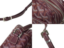 画像をギャラリービューアに読み込む, GOYARD ゴヤール ショルダーバッグ カップヴェールPM バーガンディ ボルドー シルバー金具 CAPVE2PMLTY33CL33P 美品 中古 61421