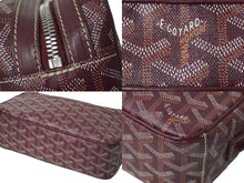 画像をギャラリービューアに読み込む, GOYARD ゴヤール ショルダーバッグ カップヴェールPM バーガンディ ボルドー シルバー金具 CAPVE2PMLTY33CL33P 美品 中古 61421