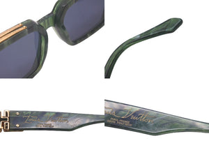 [USED/中古]LOUIS VUITTON ルイ・ヴィトン サングラス Z1167E サングラス 1.1 ミリオネア グリーン アセテートフレーム 58□17 145 ゴールド金具 Bランク 中古 61431