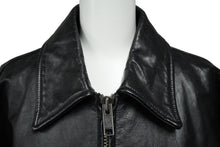 Load image into Gallery viewer, 極美品 21秋ランウェイ BALENCIAGA バレンシアガ オーバーサイズレザージャケット 662134 カーフ ブラック サイズ44 中古 61433