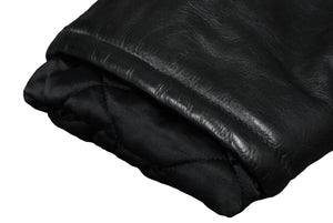 極美品 21秋ランウェイ BALENCIAGA バレンシアガ オーバーサイズレザージャケット 662134 カーフ ブラック サイズ44 中古 61433