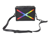 Load image into Gallery viewer, LOUIS VUITTON ルイヴィトン タイガ レインボー ソフトトランク ショルダーバッグ M30341 ブラック タイガレザー 美品 中古 61437