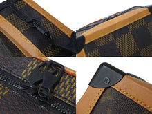 Load image into Gallery viewer, LOUIS VUITTON ルイヴィトン NIGO ダミエ・ジャイアント ソフトトランク ショルダーバッグ N40381 美品 中古 61438