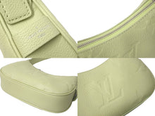 画像をギャラリービューアに読み込む, 未使用品 LOUIS VUITTON ルイヴィトン ミニムーン ハンドバッグ M82425 Vert Noto ライムグリーン 中古 61442