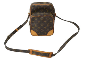 LOUIS VUITTON ルイヴィトン アマゾン ショルダーバッグ モノグラム M45236 ブラウン 良品 中古 61445