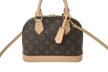Load image into Gallery viewer, 極美品 LOUIS VUITTON ルイヴィトン ハンドバッグ アルマBB RFID モノグラムキャンバス M53152 中古 61450