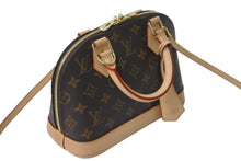 Load image into Gallery viewer, 極美品 LOUIS VUITTON ルイヴィトン ハンドバッグ アルマBB RFID モノグラムキャンバス M53152 中古 61450