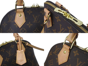 極美品 LOUIS VUITTON ルイヴィトン ハンドバッグ アルマBB RFID モノグラムキャンバス M53152 中古 61450