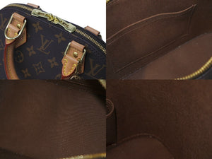 極美品 LOUIS VUITTON ルイヴィトン ハンドバッグ アルマBB RFID モノグラムキャンバス M53152 中古 61450