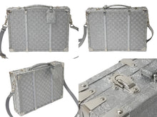 画像をギャラリービューアに読み込む, 極美品 LOUIS VUITTON ルイヴィトン トランク ハードトランク ダミエ グリッター 22SS シルバー M20478 中古 61451