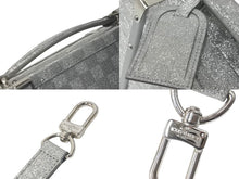 画像をギャラリービューアに読み込む, 極美品 LOUIS VUITTON ルイヴィトン トランク ハードトランク ダミエ グリッター 22SS シルバー M20478 中古 61451