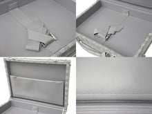 画像をギャラリービューアに読み込む, 極美品 LOUIS VUITTON ルイヴィトン トランク ハードトランク ダミエ グリッター 22SS シルバー M20478 中古 61451