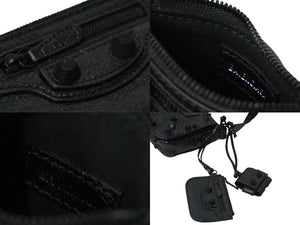 極美品 BALENCIAGA バレンシアガ LE CAGOLE ルカゴール ショルダーバッグ 719082 スタッズ ブラック 中古 61461