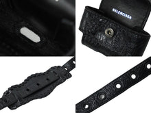 Load image into Gallery viewer, 極美品 BALENCIAGA バレンシアガ LE CAGOLE ルカゴール ショルダーバッグ 719082 スタッズ ブラック 中古 61461