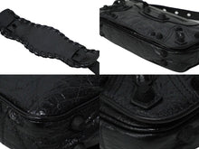 Load image into Gallery viewer, 極美品 BALENCIAGA バレンシアガ LE CAGOLE ルカゴール ショルダーバッグ 719082 スタッズ ブラック 中古 61461