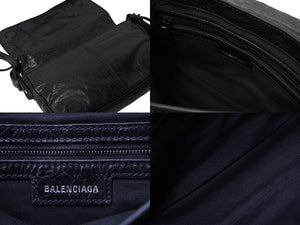 極美品 BALENCIAGA バレンシアガ LE CAGOLE ルカゴール ショルダーバッグ 719082 スタッズ ブラック 中古 61461