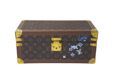 極美品 LOUIS VUITTON ルイヴィトン コフレ アクセソワール ジュエリーケース M20209 マーカージュ有り モノグラム 中古 61463