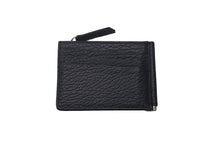 Load image into Gallery viewer, 極美品 Maison Margiela メゾン マルジェラ マネークリップ 小銭入れ付き ブラック レザー SA1UI0022 中古 61467