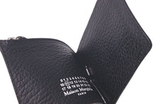 Load image into Gallery viewer, 極美品 Maison Margiela メゾン マルジェラ マネークリップ 小銭入れ付き ブラック レザー SA1UI0022 中古 61467