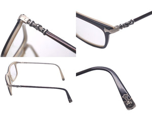 CHROME HEARTS クロムハーツ アイウェア メガネ サイズ52◻︎18-148 シルバー925 FUN HATCH BT 美品 中古 61471