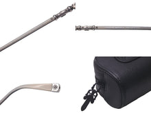 Load image into Gallery viewer, CHROME HEARTS クロムハーツ アイウェア メガネ サイズ52◻︎18-148 シルバー925 FUN HATCH BT 美品 中古 61471