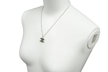 Load image into Gallery viewer, 極美品 CHANEL シャネル ココマーク ネックレス チョーカー 05A アクセサリー シルバー ブラック 中古 61476
