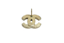 Load image into Gallery viewer, CHANEL シャネル ピアス ココマーク ラインストーン 06A アクセサリー ピンク ゴールド金具 美品 中古 61477