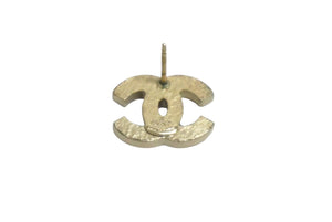 CHANEL シャネル ピアス ココマーク ラインストーン 06A アクセサリー ピンク ゴールド金具 美品 中古 61477