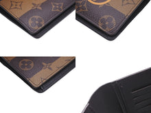 Load image into Gallery viewer, LOUIS VUITTON ルイヴィトン NIGO モノグラム ストライプ ポルトフォイユ・ブラザ 長財布 22SS M81008 ブラウン 美品 中古 61479