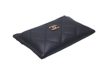 Load image into Gallery viewer, CHANEL シャネル カードケース 29番台 ココマーク ブラック キャビアスキン ゴールド金具 美品 中古 61481