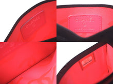 Load image into Gallery viewer, CHANEL シャネル カンボン カードケース エナメル 29番台 ココマーク ラムスキン ブラックピンク 美品 中古 61482