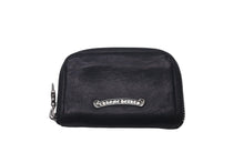 Load image into Gallery viewer, CHROME HEARTS クロムハーツ ダガージップ コインケース 小銭入れ レザー シルバー925 ブラック 美品 中古 61483